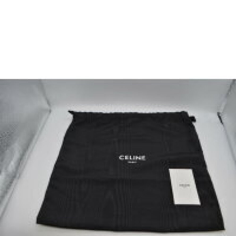 Celine Belt Bag Leather 2WAY Handbag Grained Calfskin Black U - Picture 7 of 8